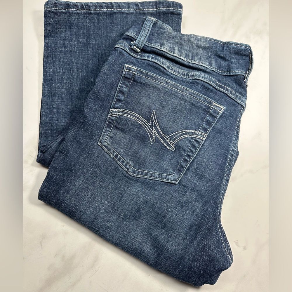 Wrangler Bootcut Denim Stretch Jeans, Women's Size 7, Western Riding Rodeo